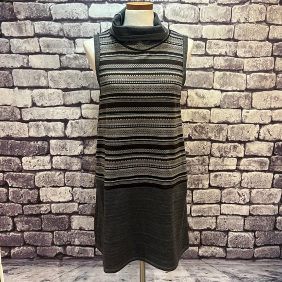 Hem & Thread Cowl Neck Sleeveless Dress Size L - Picture 1 of 11
